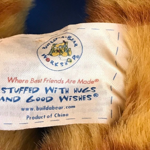 Build A Bear Orange Striped Tabby Cat Plush Stuffed Toy 16 inches, Sound Works! - Picture 6 of 10